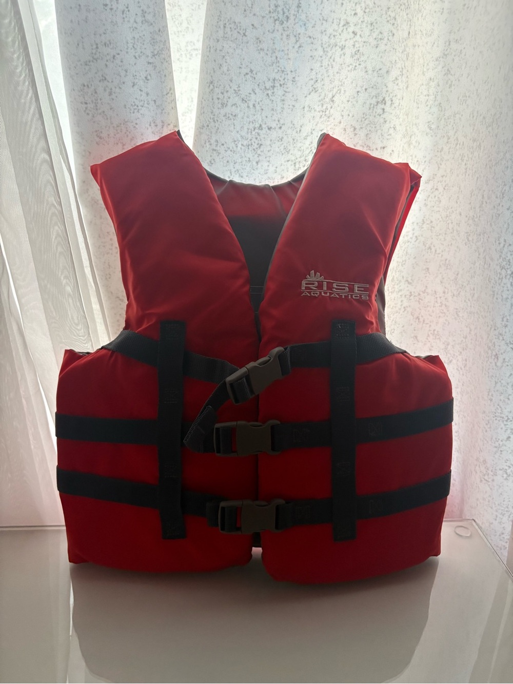Rise Aquatics Red Life Vest - Youth Jacket